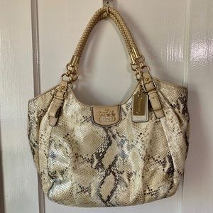 COACH Madison Python Purse